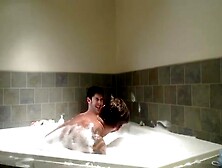 Hung Maddox And Gage At Fratpad In The Bathtub