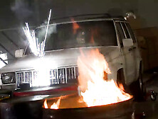 Blondes Jessica James and Shawna Lenee for 2 penises