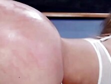 Anal Threesome FFM - Step-Sis & Secretary Share Their Hot Stepmom's Ass