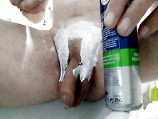 Shaving My Cock