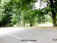 Hunt4k.  cuckold observes how his gf pounds for money in park