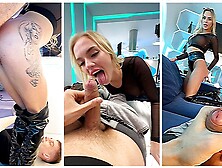 How hard anal sex is filmed butt the scenes - a bj from a busty blonde - Mila Ray & Oliver Tr