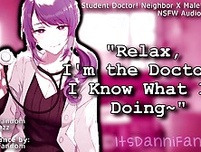 【NSFW Audio Roleplay】 Your Sexy Neighbor Wants to Play Doctor with You~ 【F4M】