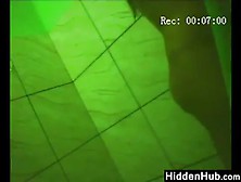 Hidden Camera Watches Her Shower