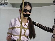 Asian Bound By Dominatrix