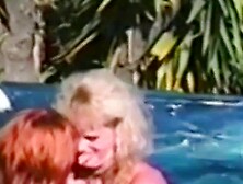 Vintage Dykes Have Fun In Jacuzzi Before Tongue Fucking