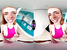 Crazy Holly Molly seduces stranger at luxury motel pool - teenmegaworld