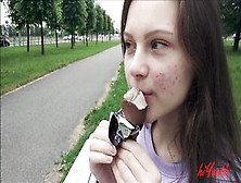 Very Adorable Women Dig Icecream - Hiyouth