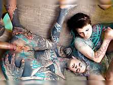 Anuskatzz Private Anal Orgy - Rough DP & ATM Fucking - POV Mayhem with 3 on 2