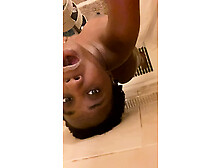 Shes Horny & Fucking My Sweet Pretty Pussy In The Shower