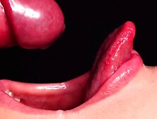 Sweetheartkiss - Closeup Tongue And Lips Blowjob