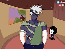 Tsunade gets rough with Ino using futa no jutsu