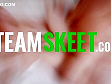 Hot Assed Milf With Puffy Natural Tits Gets Covered In Lotion And Swallows Huge Load Of Jizz Outdoor