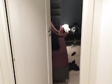 Norwegian Hotwife Fucks Lover,  Cuckold Hubby Filming From Ot