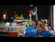 Balloon fetish fuck w/ playful Turkish hottie Anya