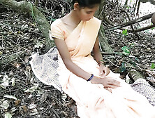 A desi aunty best blowjob and hardcore face fucked and sex with her stepbrother in jungle