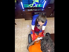 He Wants Play VIDEOGAMES,  but I Take His Joystickwith my MOUTH