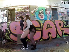 World's first public pegging compilation! (FEMDOM STRAPON)