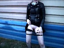 Real Public Sex near the Railroad | SPUNK IN PANTIES