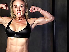 Oiled & Flexed: Dumbbell Fucked Hard