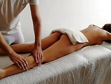 Massage With Cheerful Ending