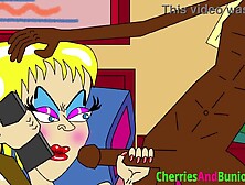 Wife Talking to Spouse on Phone Whilst Cheating