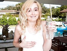 Straight hair trailer with tempting Lexi Lore from 18eighteen