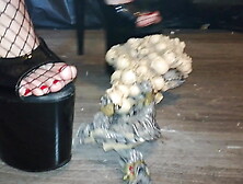 Lady L crush angry dragon.