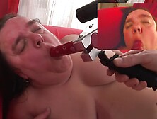 Crazy pornstar Gidget The Monster Midget in hottest blowjob, dildos/toys adult movie