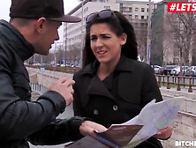 LETSDOEIT - Bella Beretta Takes Rough Penis On Her Trip