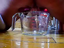 Bating And Squirting In Measuring Cup