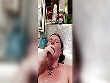 Gf Wriggler Having The Most Extreme Orgasm Into The Hot Tub