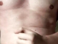 Hot Alex Vergara plays with his very nice dick