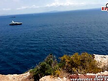 German curvy Tourist Angel Furby picked up for Public Sex Date