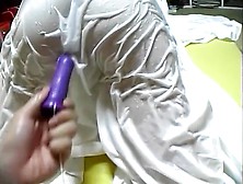 Horny Amateur Masturbation,  Dildos/toys Sex Movie