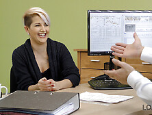 VIP4K.  Sweet thing Inga Devil gives her body to loan