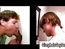 Gloryhole Gay Sucks Cock