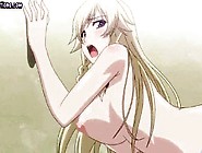 Big Boobed Anime Blonde Gets Slammed