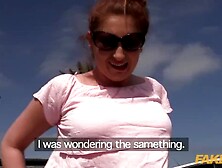 Fake Cop Girlfriend Sneaks into Bushes to Fuck a Policeman