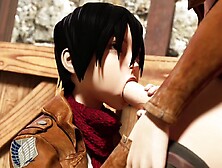 Car Toon In No Retreat For Annie & Mikasa (attack On Titan 3d Nsfw Animation)