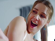 Alexis Crystal Moans Like A Wild Animal While Getting Her Pink Pussy Drilled