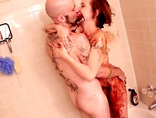 This Wild Punk Couple Get Nasty In The Shower