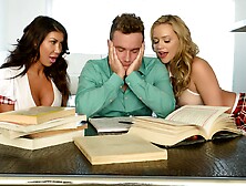 Dirty Girls Learn Dirty Words With Mia Malkova,  Van Wylde,  August Taylor - Brazzers