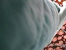 Mature woman is not wearing any underwear under her dress