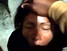 Scared Hooker Forced By Nigger Rapist To Suck