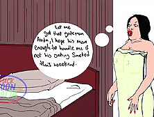 Newly wed wife cheat on husband by fucking the fat dick Gardener