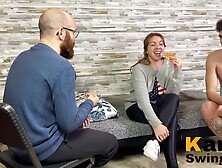 Cuckold My spouse masturbating asked me to bang the gift with a massage and his large schlong. Pamelayjesus pair real swingers