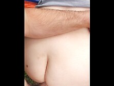 Outdoor Doggy with BIG BODIED WOMAN MILF