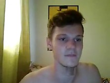 German Cute Fit Boy, Round Ass, Hungry Hole, Big Cock On Cam