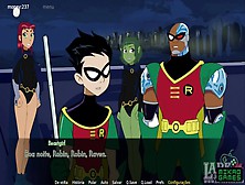 Teenie Titans Ep 16 Raven Ficou Nua Na Minha Frente E Nos Beijamos